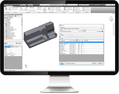 Das Branchenmodul CAD Sheet Organizer zur Anbindung von Fertigungsmaschinen für CAD-Software