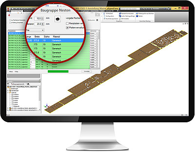 Erweiterung CAD CAM Simplifier für CAD-Software - Screenshot des Branchenmoduls